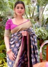 KP 6027 Soft Lichi Silk With Jacquard Work Saree Suppliers In India